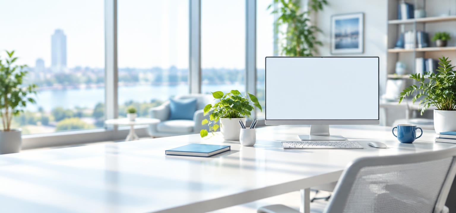 Bright modern professional office